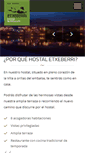 Mobile Screenshot of hostaletxeberri.com
